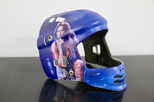 Hockey Helm Folierung